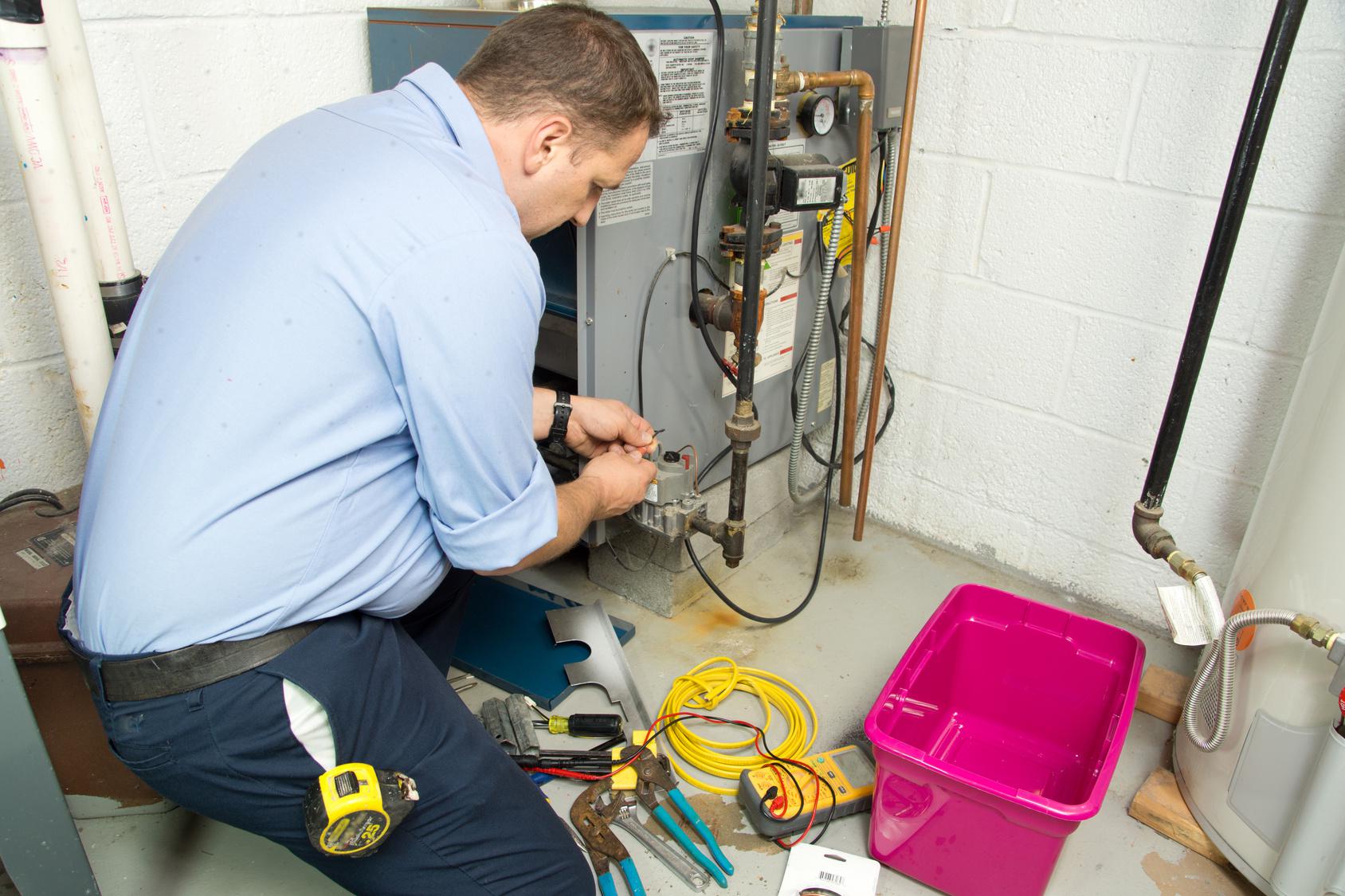 installation chauffage central Cergy